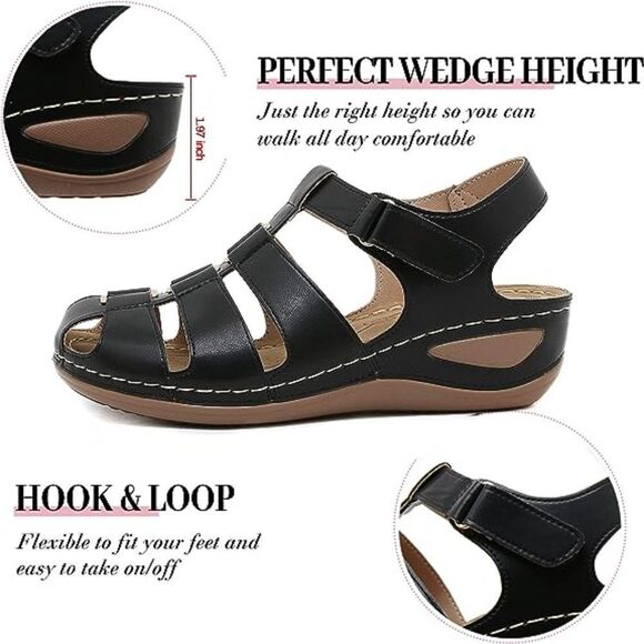 Stylish & Comfy Fisherman Wedge Sandals - Picture 4 of 4